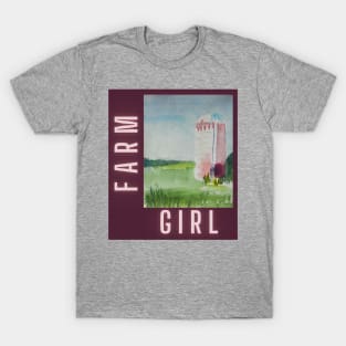 Farm Girl & Silo v1 T-Shirt